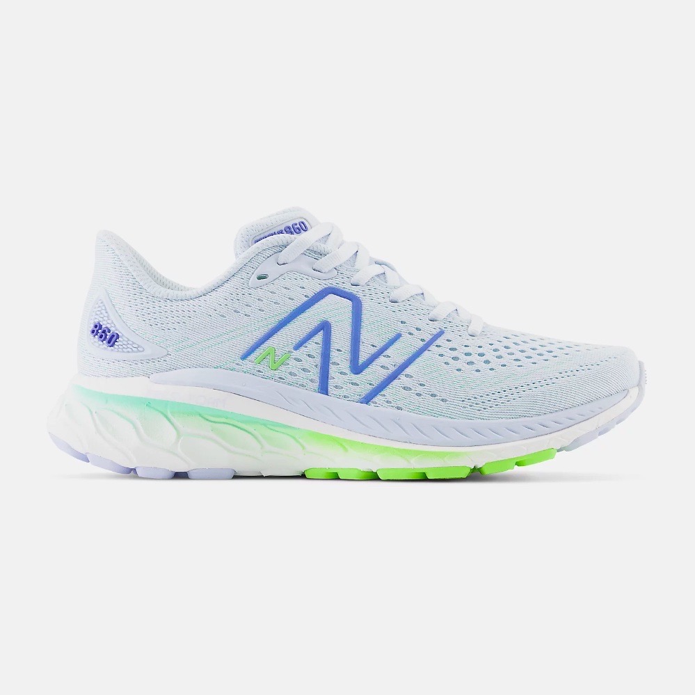 New Balance Fresh Foam X 860v13 Starlight with pixel green and bright lapis