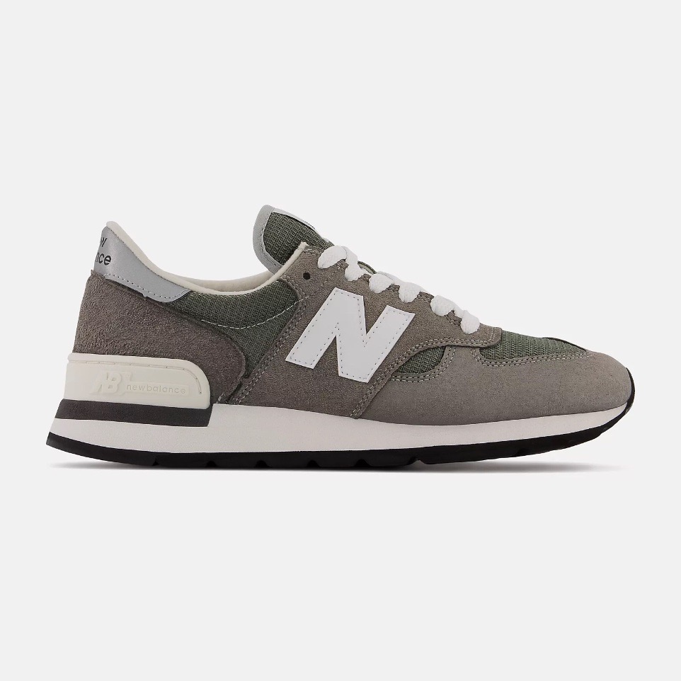 New Balance 990 Core Made In USA Grey With White