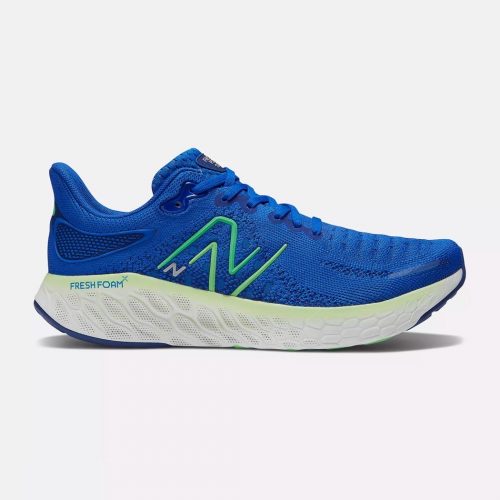 New Balance Fresh Foam X 1080v12 Infinity blue with green apple and vibrant spring