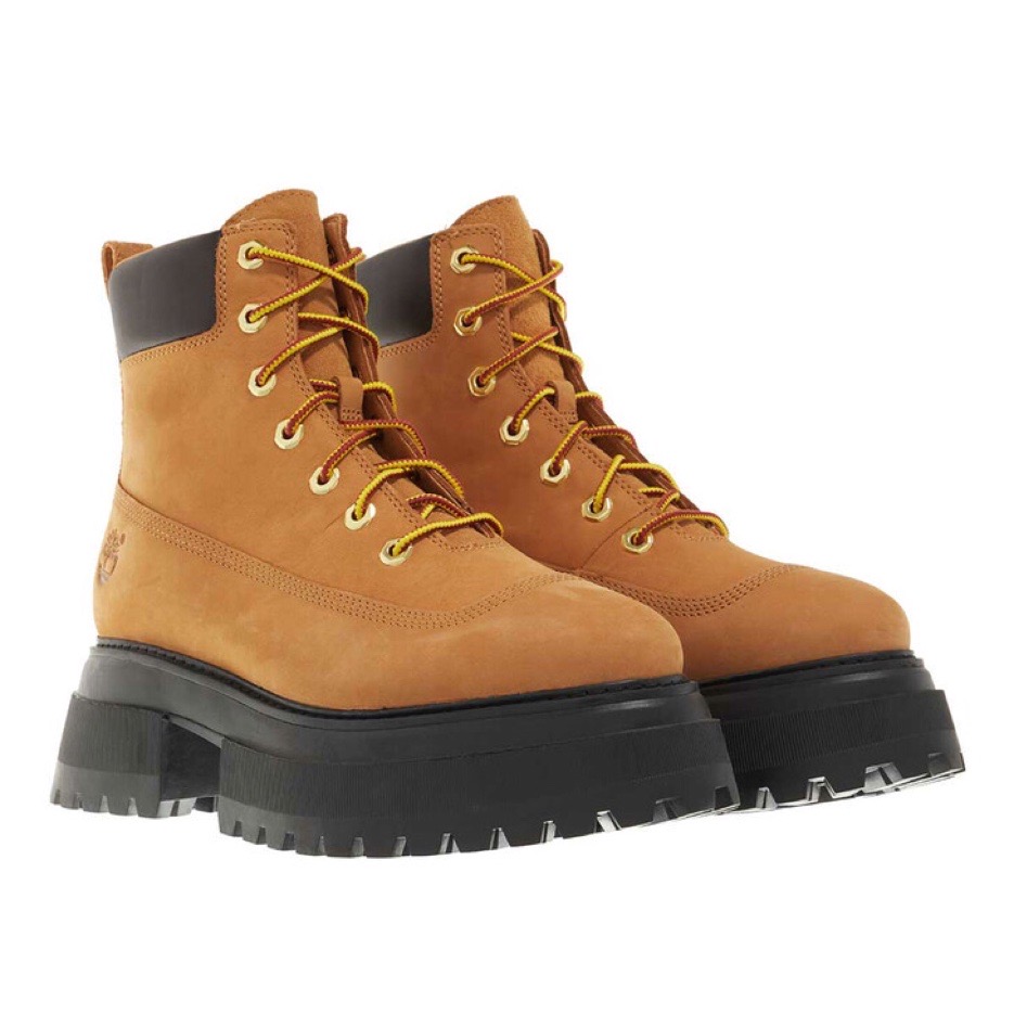 Timberland Sky 6 In Lace Up Wheat