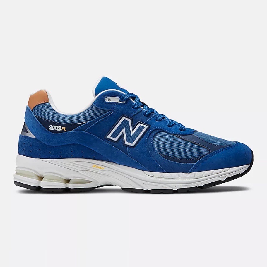 New Balance 2002R Atlantic blue with sepia and heritage blue