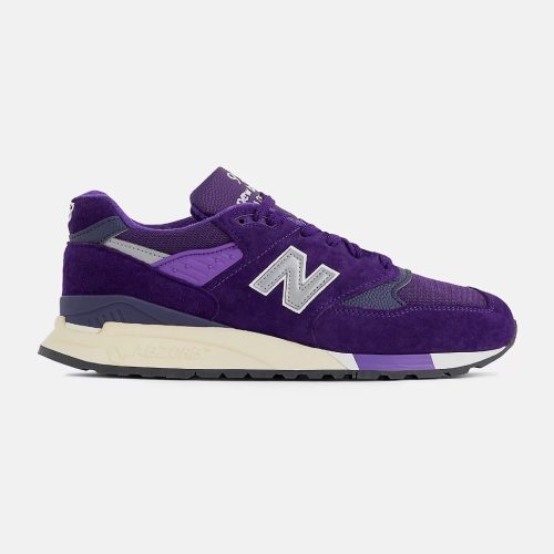 New Balance 998 Made in USA Plum with silver