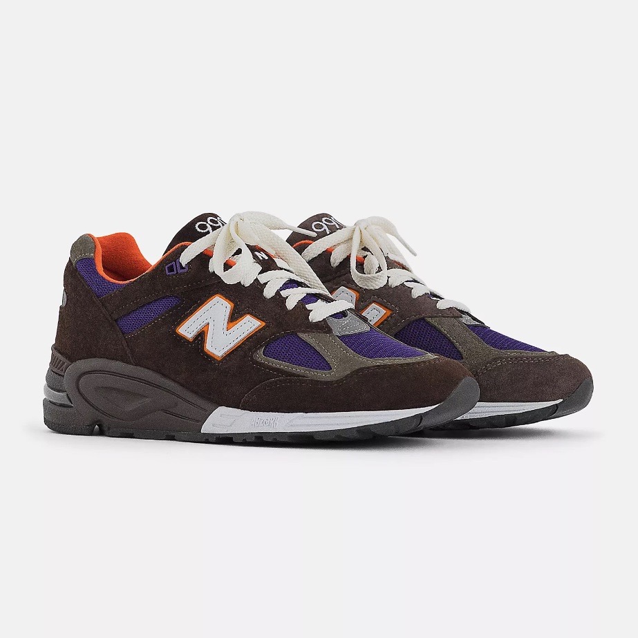 New Balance 990 Brown with grey