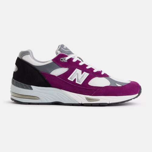 New Balance 991 Made in UK Bright Renaissance Grape juice with alloy and black