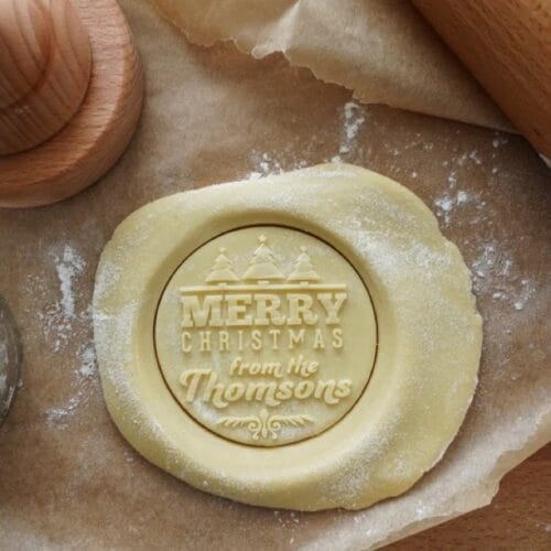 Customize Wooden Cookie Stamp