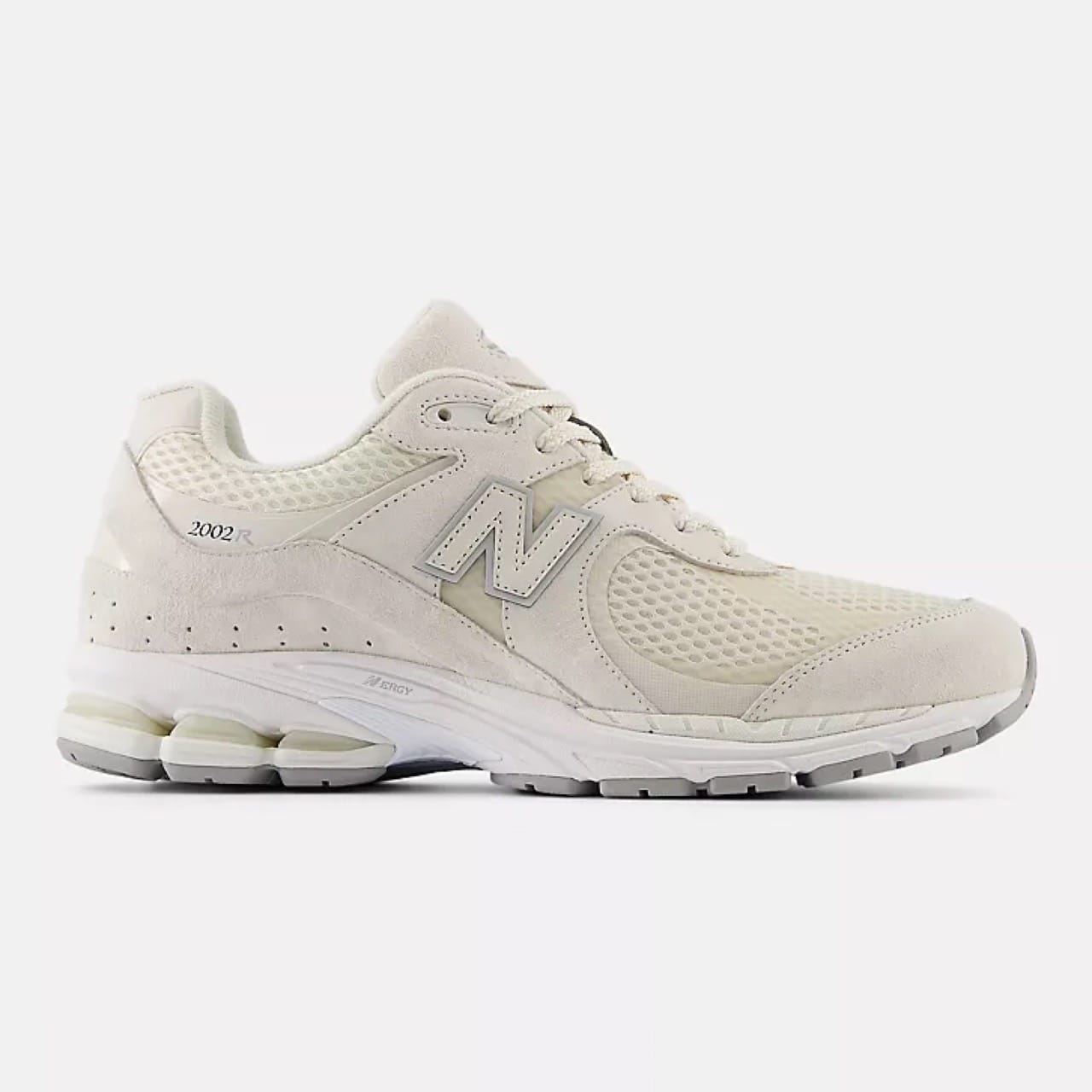New Balance 2002W Grey linen with light silver metallic and sea salt