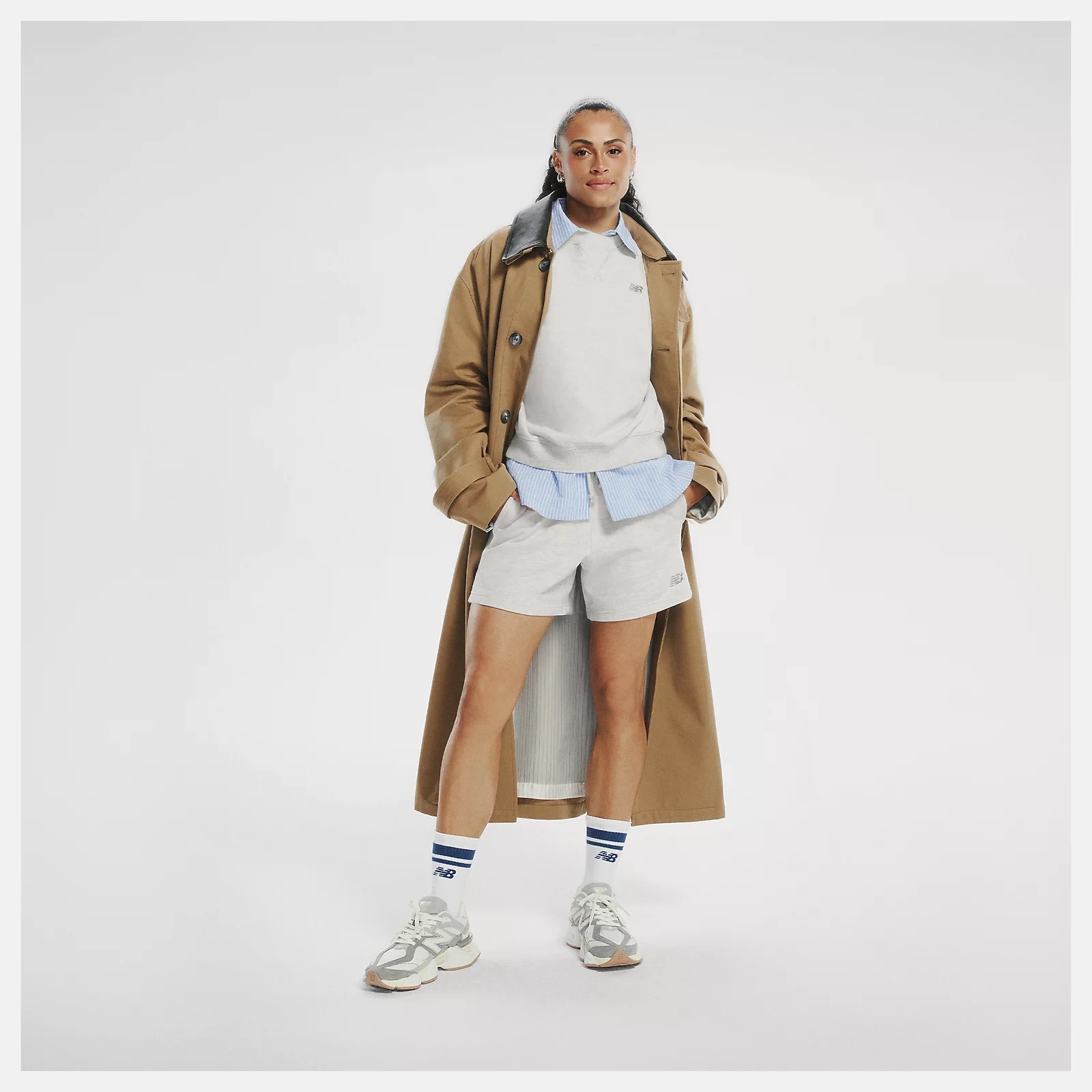 New Balance 9060 Grey with Calcium