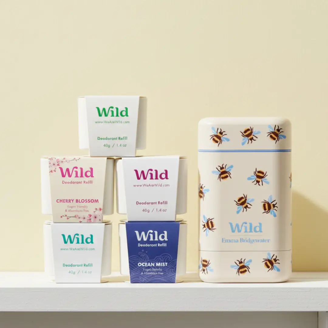 Wild Refillable Deodorant Bee Case Review: Cute Bees, Fresh Scents, Less Waste
