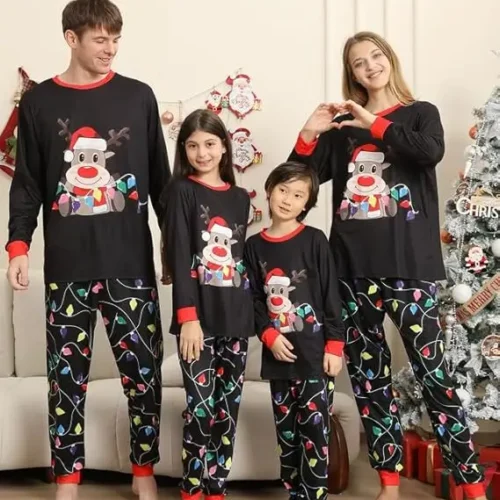 Family Christmas Pyjamas Set