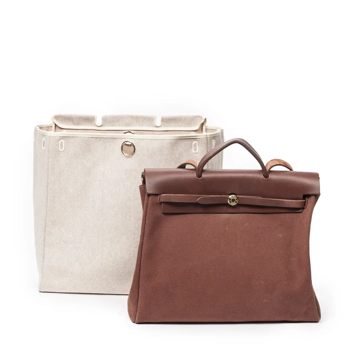 Hermès Herbag MM Beige