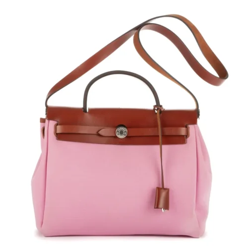 Hermes Herbag Zip 31 brown Crossbody Bag