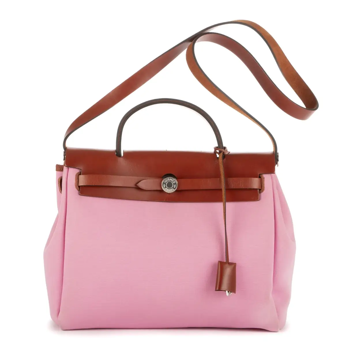 Hermes Herbag Zip 31 brown Crossbody Bag