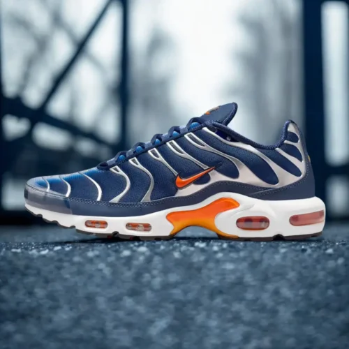 Nike Air Max Plus  Midnight Navy  Safety Orange
