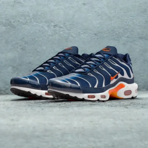 Nike Air Max Plus  Midnight Navy  Safety Orange