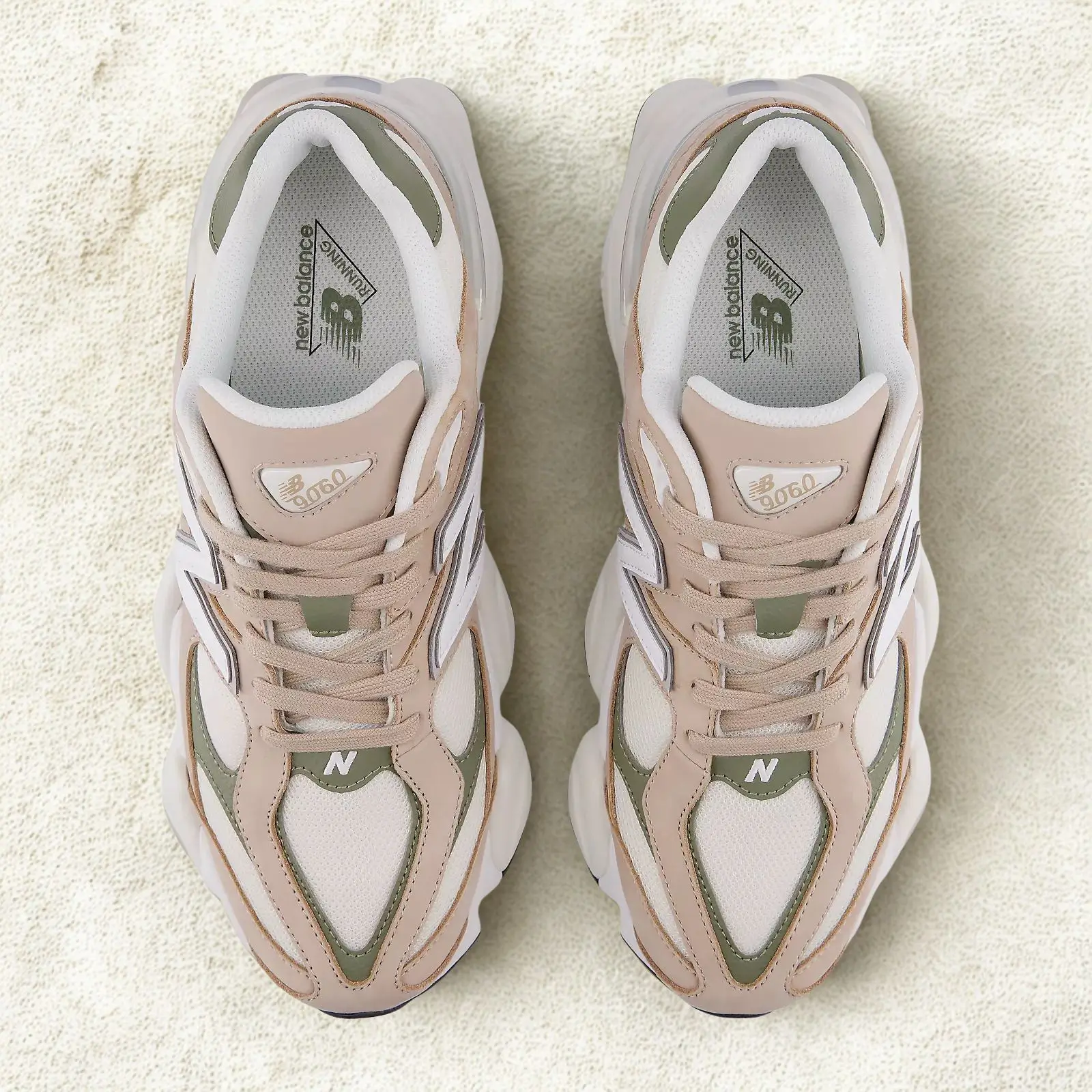 New Balance 9060 Beige Green